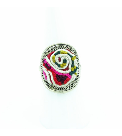 Traditional fabric Ring