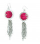 Yunnan red earrings